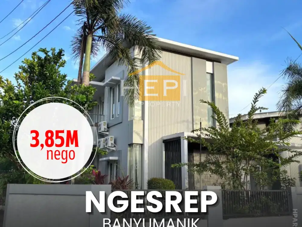 Dijual Rumah Mewah Full Furnished Ngesrep Banyumanik Semarang