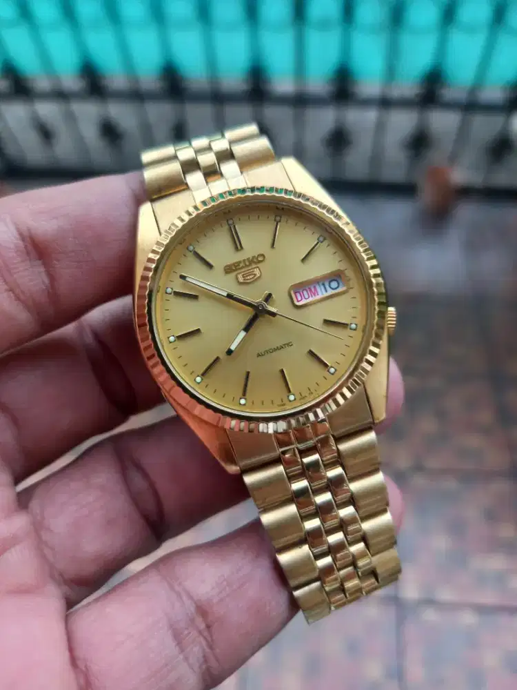 Seiko President SNXJ94 Flutedbezel