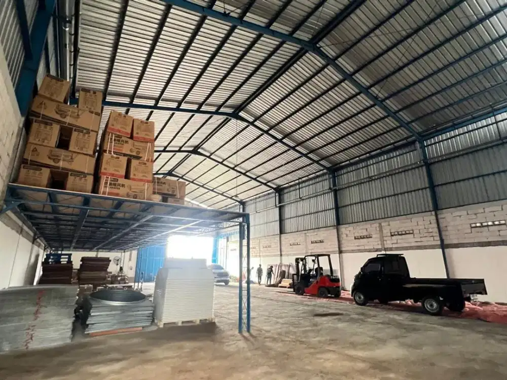 NEGO! Gudang Siap Pakai di Bypass Mojokerto Akses Kontainer 40ft