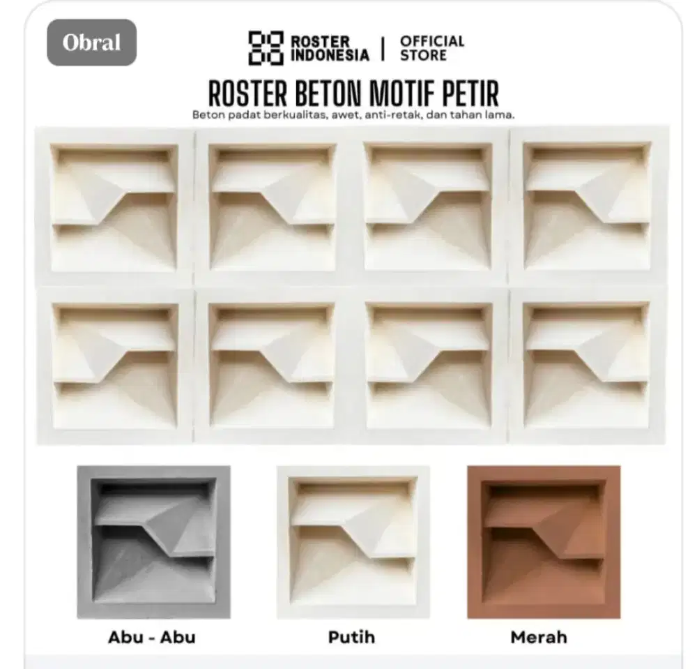 Poster beton minimalis