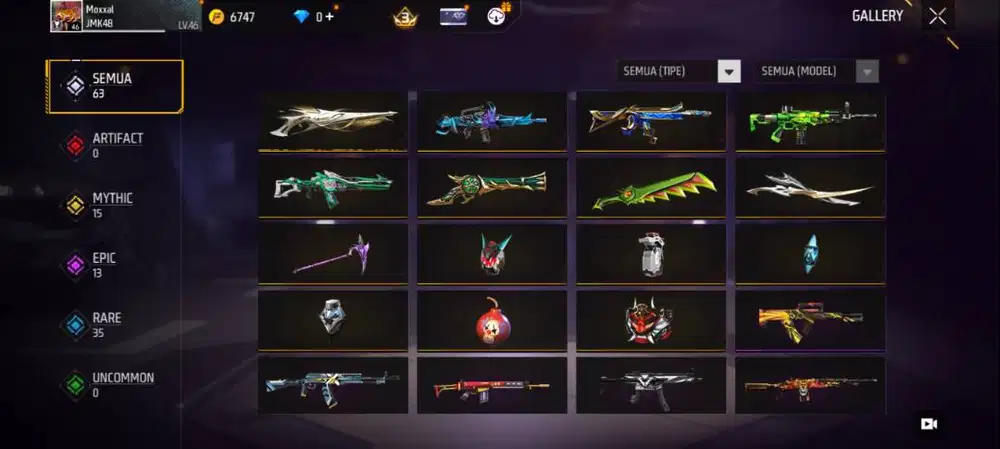 Akun ff yang minat tawar