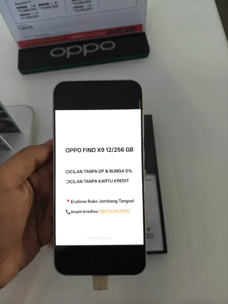 OPPO FIND X9 12/256 GB Cicilan Tanpa DP
