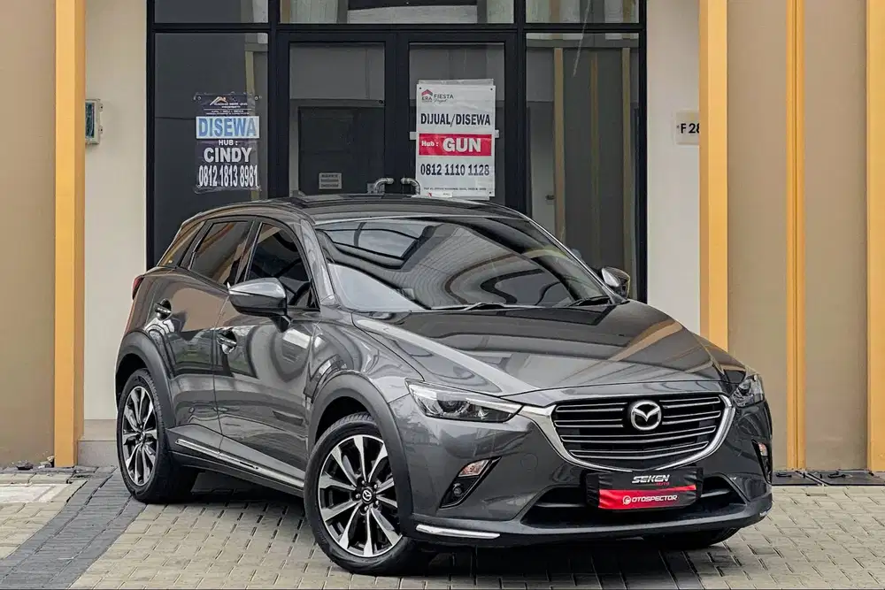 Mazda CX3 CX-3 Sport Skyactiv 1.5 AT Matic 2021 Abu Abu Tua Metalik