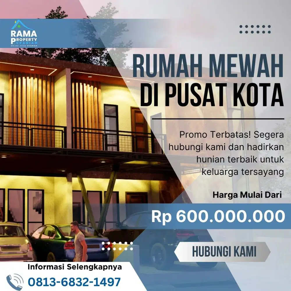 RUMAH ESTETIK KEDAMAIAN ANTASARI DP MURAH BISA DICICIL