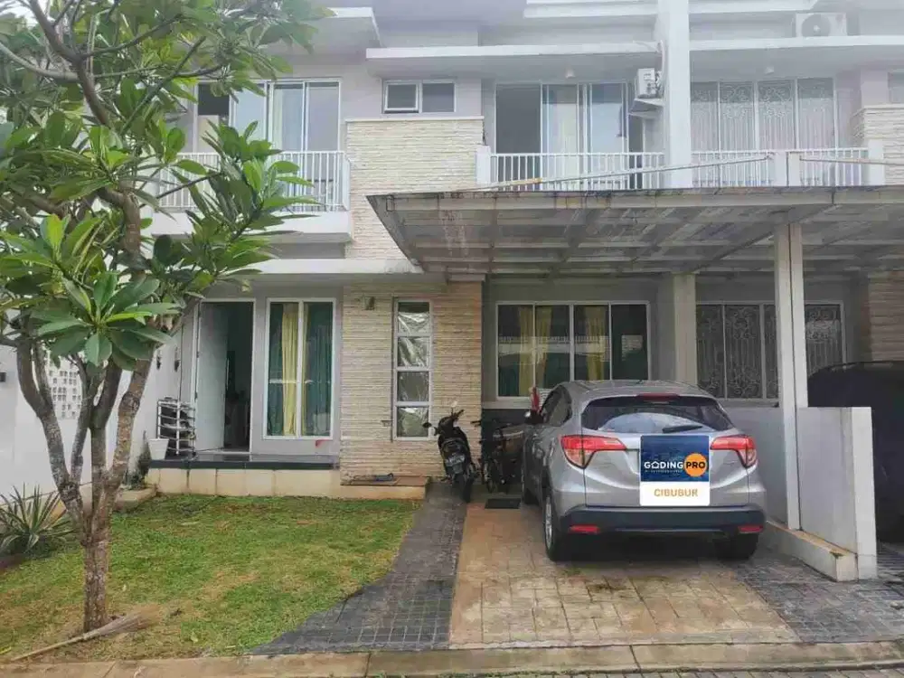 Dijual rumah cantik di kawasan Cibubur Country dengan lingkungan nyaman, aman, dan strategis