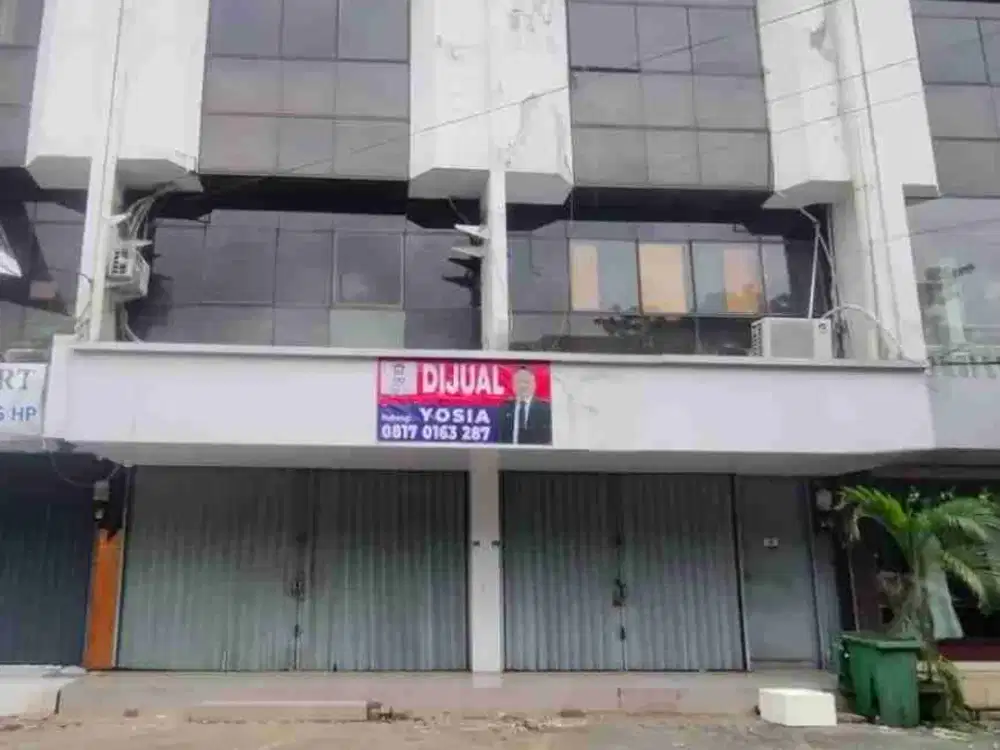 Disewa 2 Unit Ruko Gandeng Siap Pakai di Boulevard ITC Roxy Mas, Cideng Jakarta Pusat