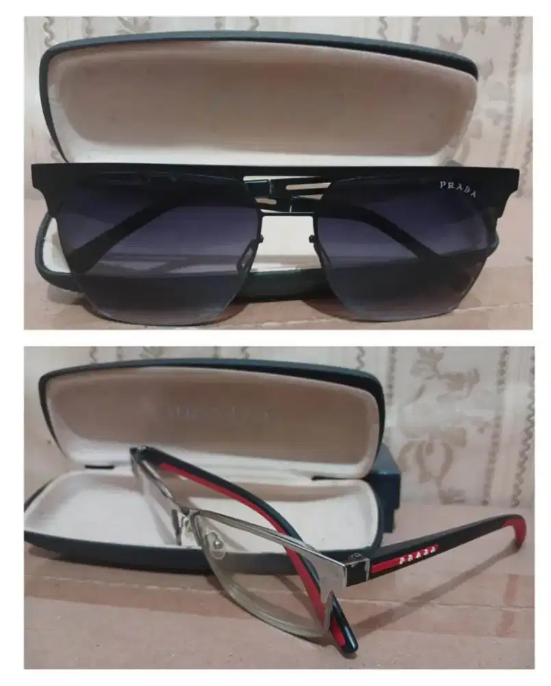 Jual kaca mata PRADA ( WANITA / Pria ) 2 unit