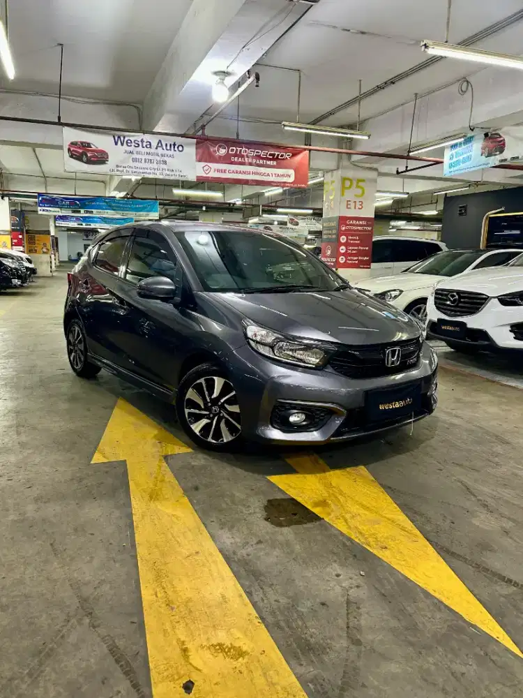 KM 44rb Honda Brio RS 1.2 CVT AT 2018 Matic 2019 Like New