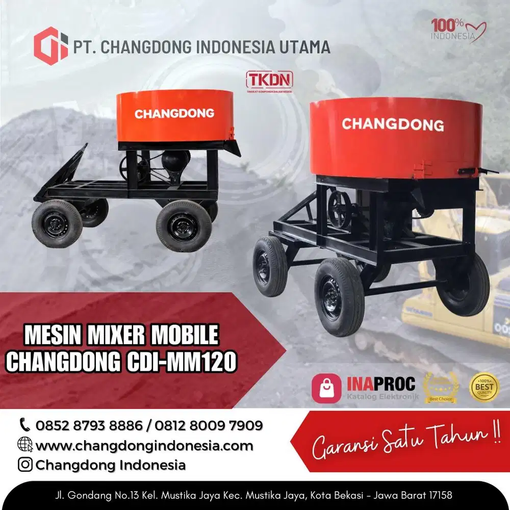 Mesin Mixer Mobile CHANGDONG