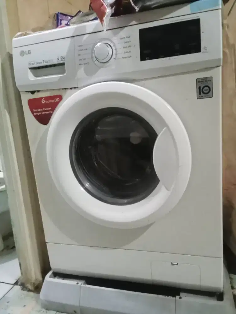 Mesin cuci LG fron loading
