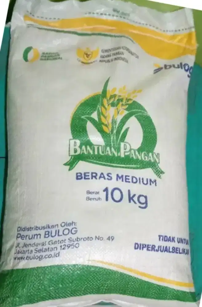beras 10kg kualitas medium