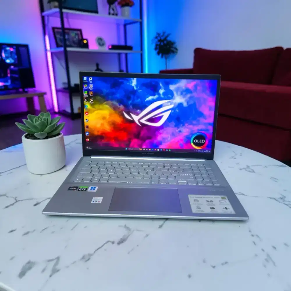 Laptoo Asus Vivobook Pro 15 OLED RTX 3050 SSD 512Gb RAM 16Gb SLIM