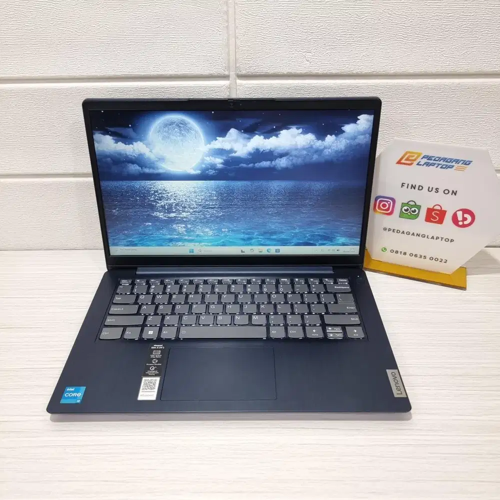 Lenovo Ideapad Slim 3 14ITL6 Core i3-1115G4 RAM 8GB SSD 256GB W11 FHD