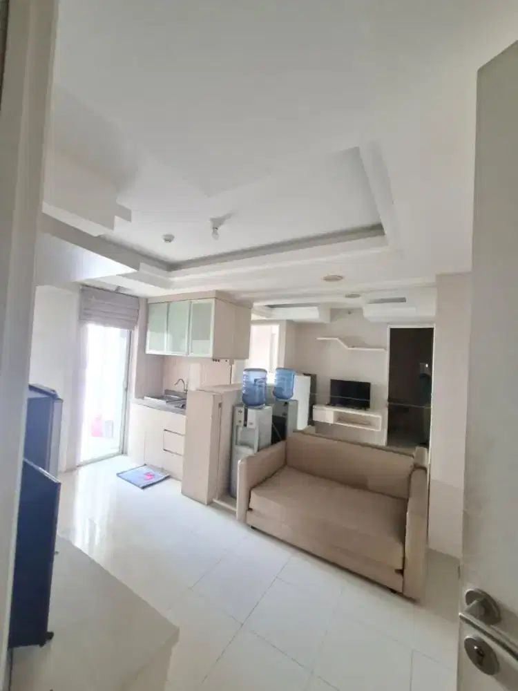 Sewa Bulanan 2BR Full Furnished Lantai Rendah Apartemen Bassura City