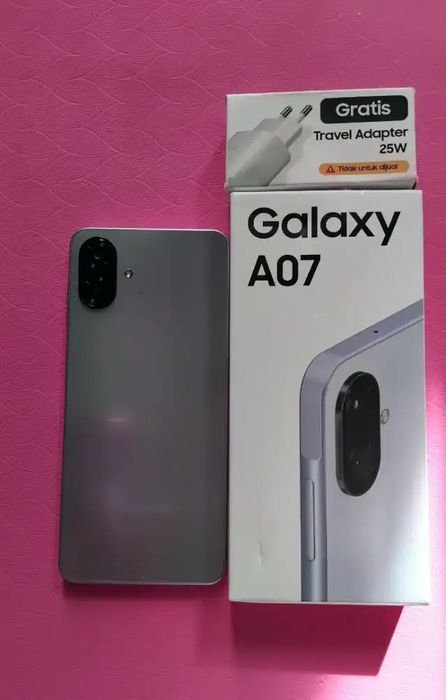Samsung Gal A07 4/64gb, full box , Nota ada garansi SEIN 9bulan