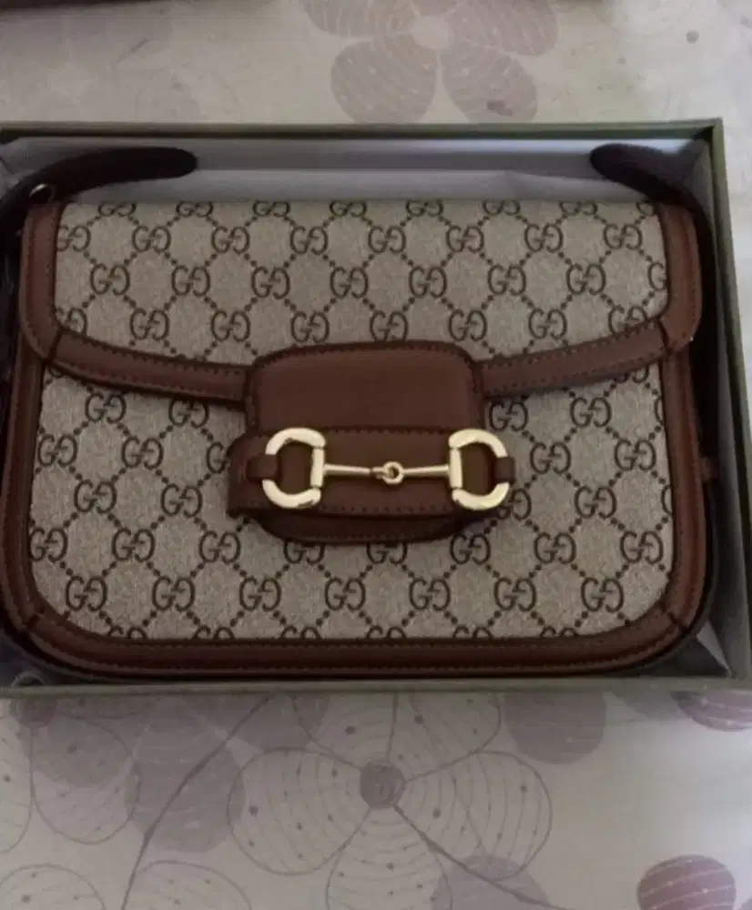 Tas guchi sadle brown