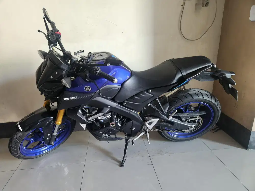 MT15 biru abu 2023 mulus baik gbm tunai kredit