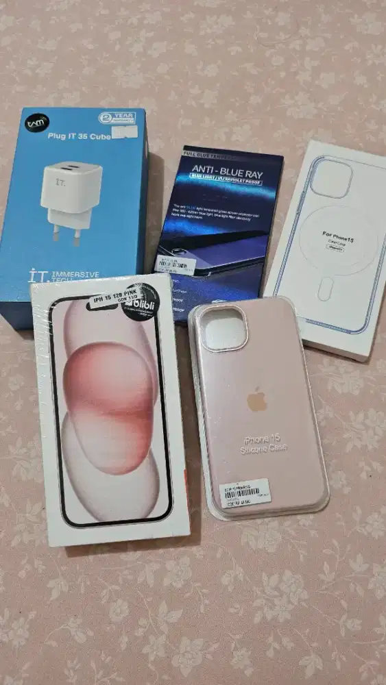 iPhone 15 128gb Pink BNIB