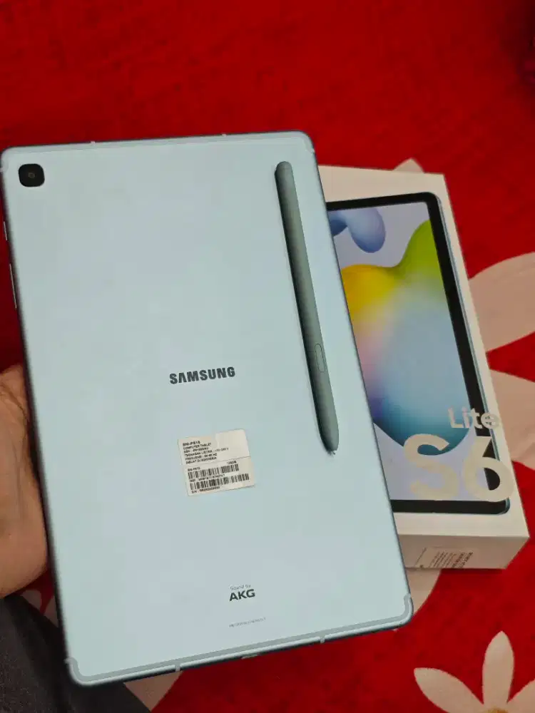 Samsung Galaxy Tab S6 lite biru ram 4/128GB With S-Pen