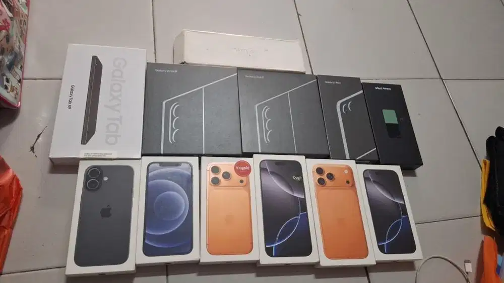 Beli iphone 17 series all tipe pro max baru seken