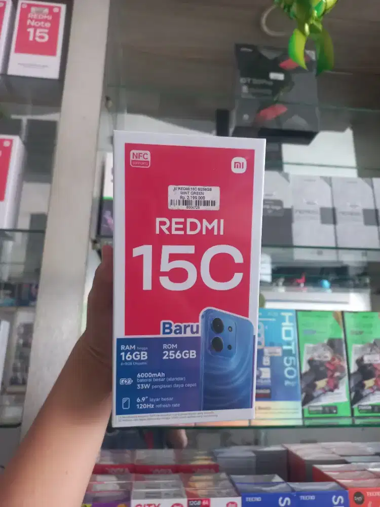 REDMI 15C 6/128GB