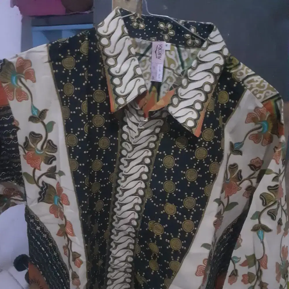 Jual baju baru stok lama batik pria 100rb bisa nego