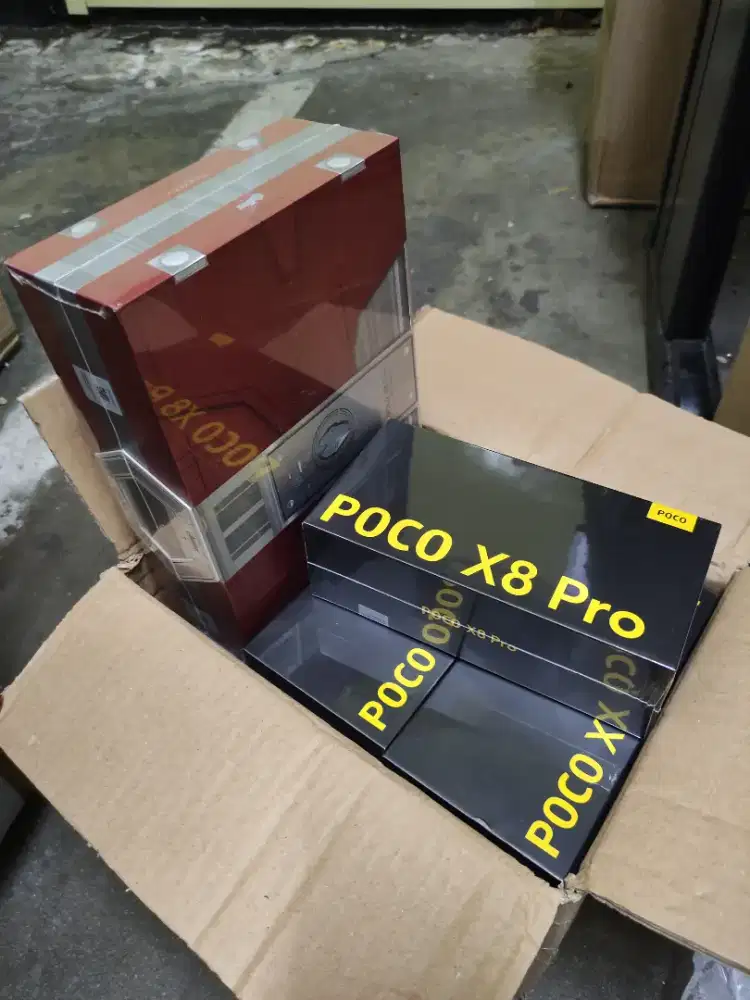 Poco X8 Pro 8GB + 256GB White Garansi resmi