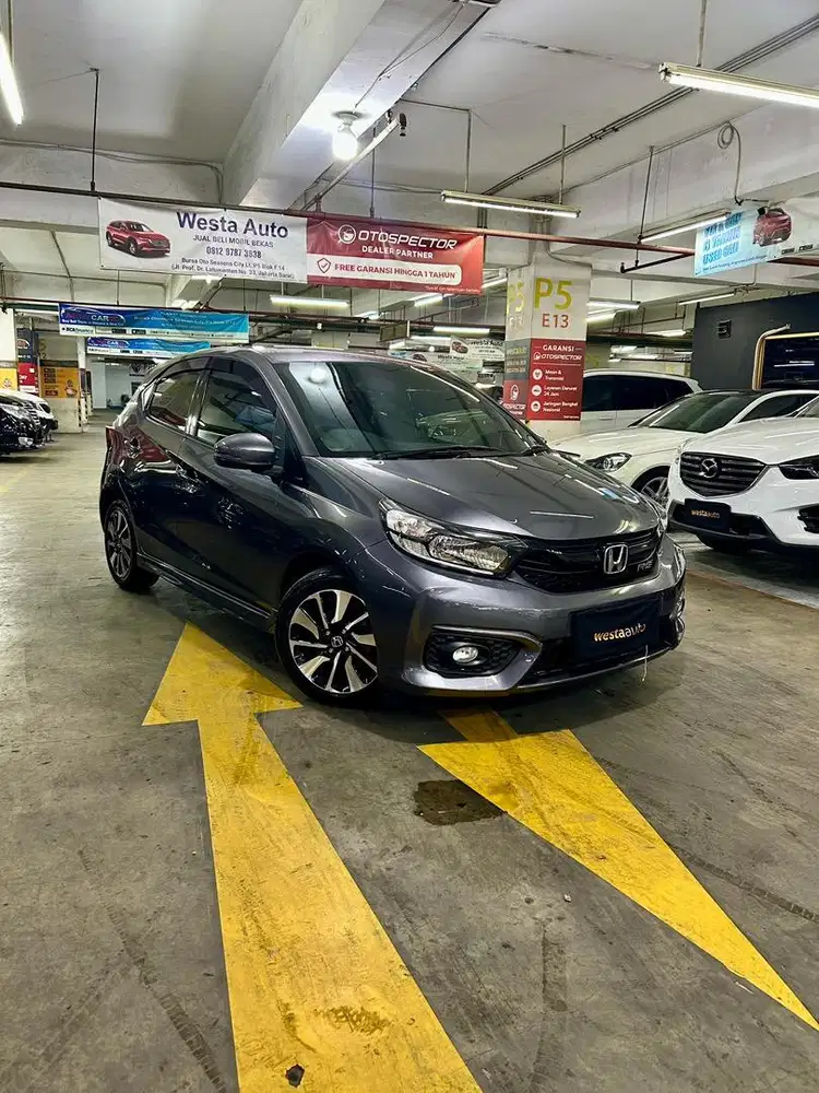 KM 44rb Honda Brio RS 1.2 CVT AT 2018 Matic 2019 Like New