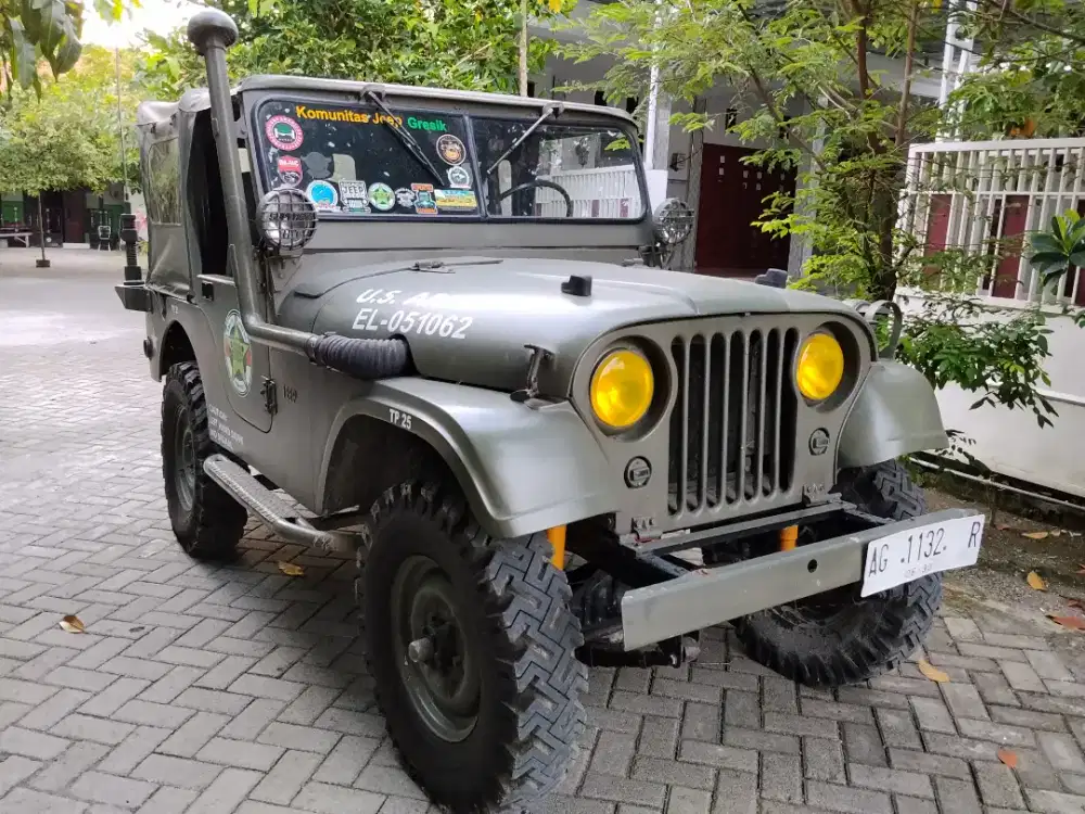 Jual Jeep Willys 1958 mesin diesel Taft DG