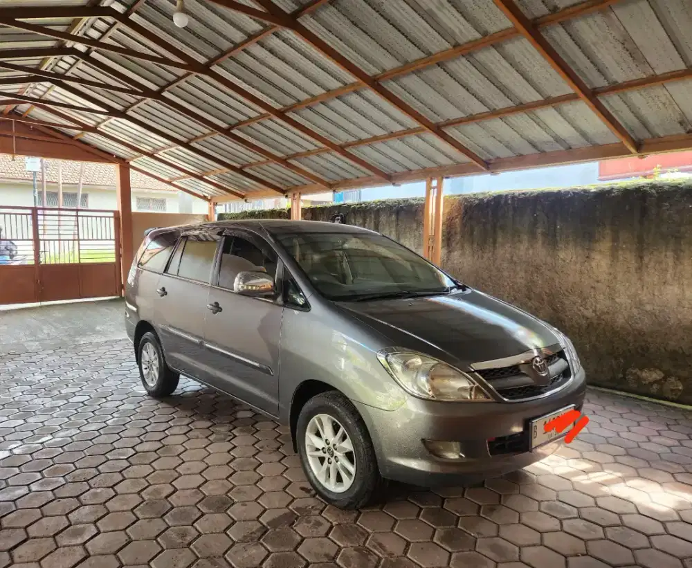 Innova G Captain Seat 2008 Abu-Abu Metalik
Plat B Genap BSD
