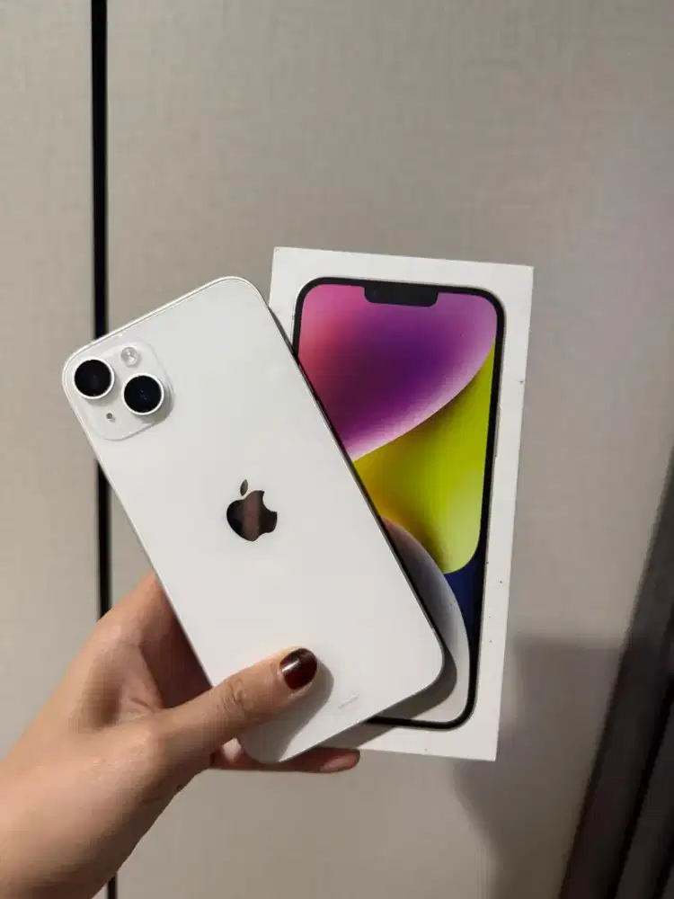 DIJUAL IPHONE 14 PLUS 128GB IBOX