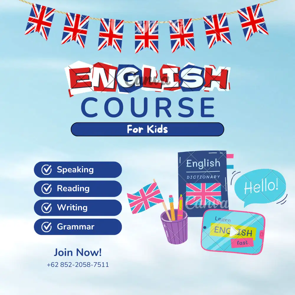 Ayo tingkatkan skill bahasa inggrismu