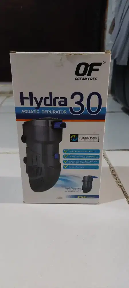 Jual Hydra Aquatic Depurator 30 merk Ocean Free