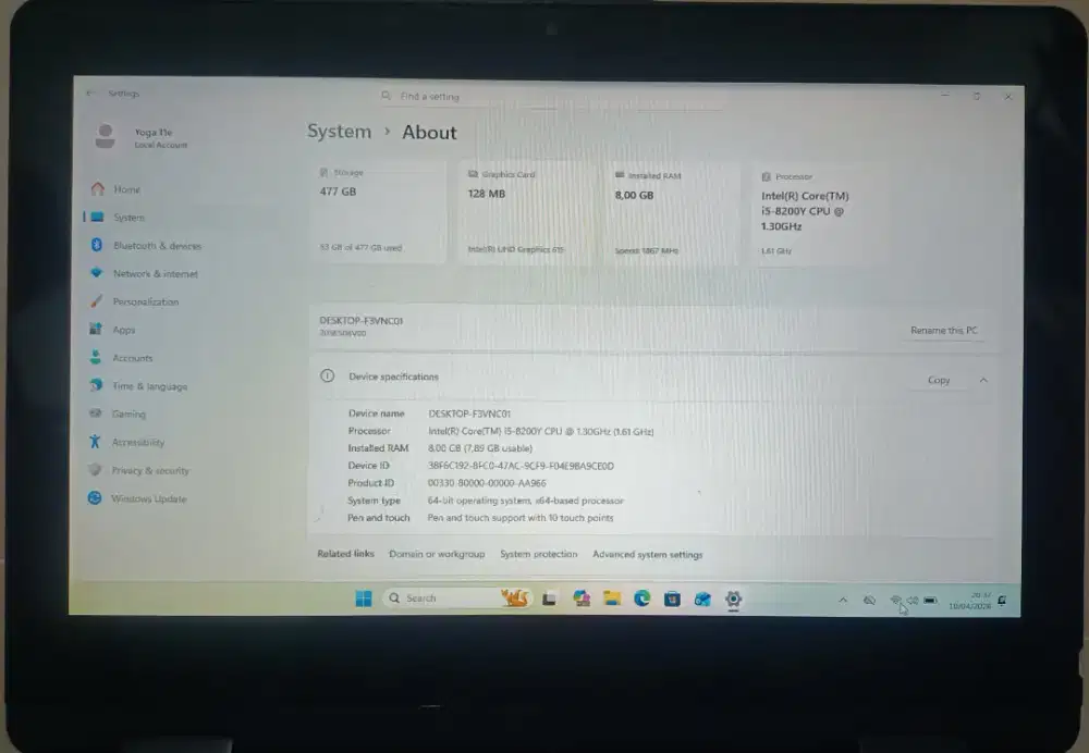 Lenovo ThinkPad Yoga 11e