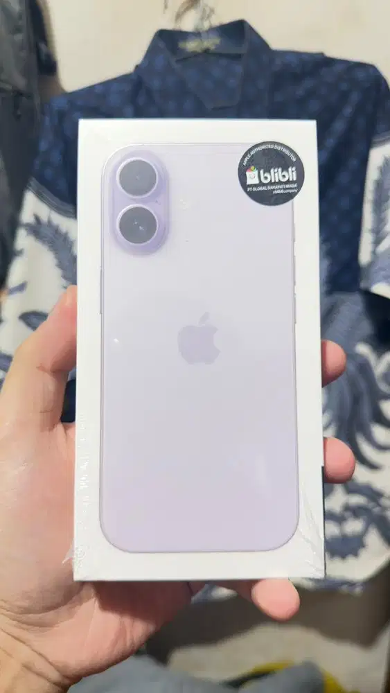IPHONE 17 256GB LAVENDER NEW BLIBLI