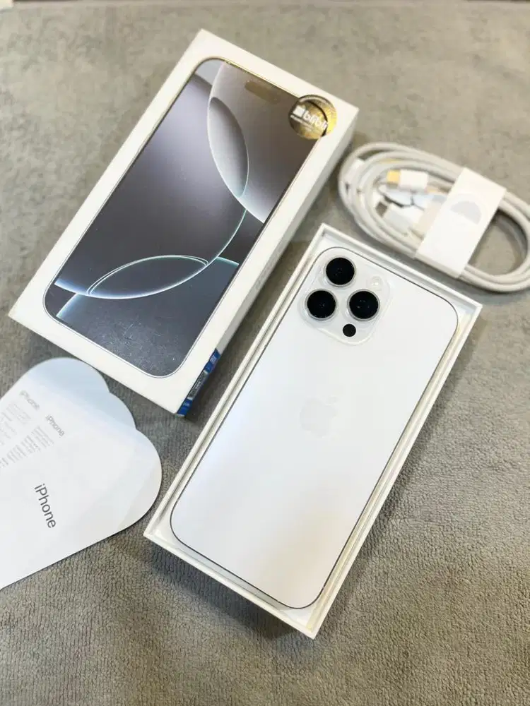 iPhone 16 Promax 256 iBox bh 100% cc 19x aja