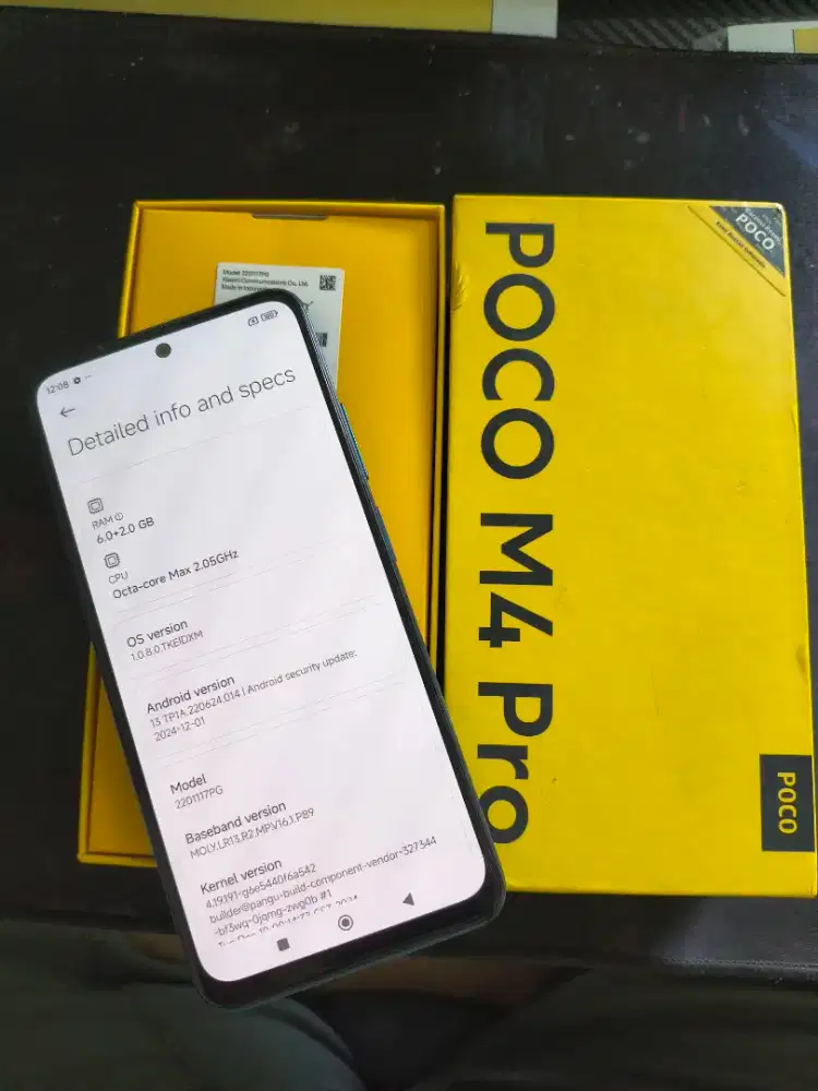 Hp poco m4 pro 6+2 / 128