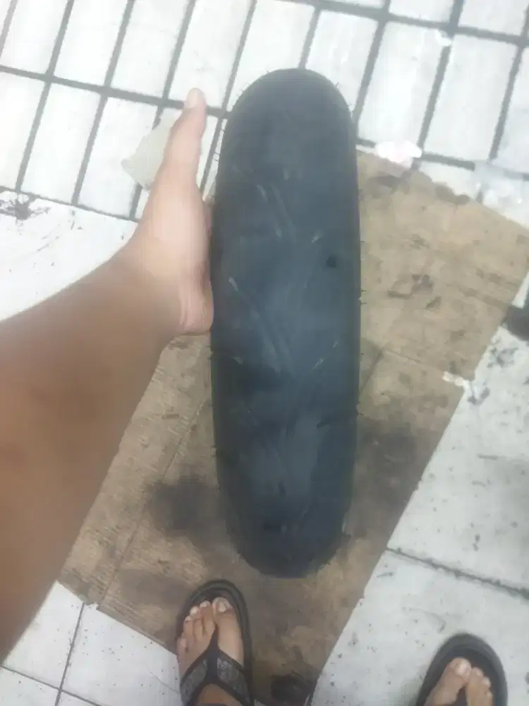 Ban IRC Ring 14 UK 110/80 Baru 1 hari pakai