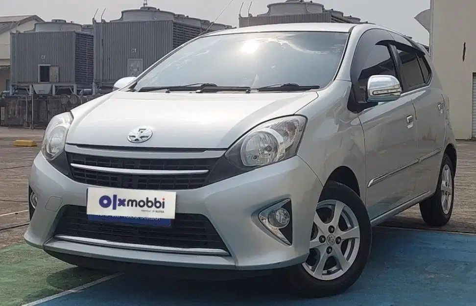 TDP 4,JT, Toyota Agya 1.0 G Bensin-AT Silver 2016