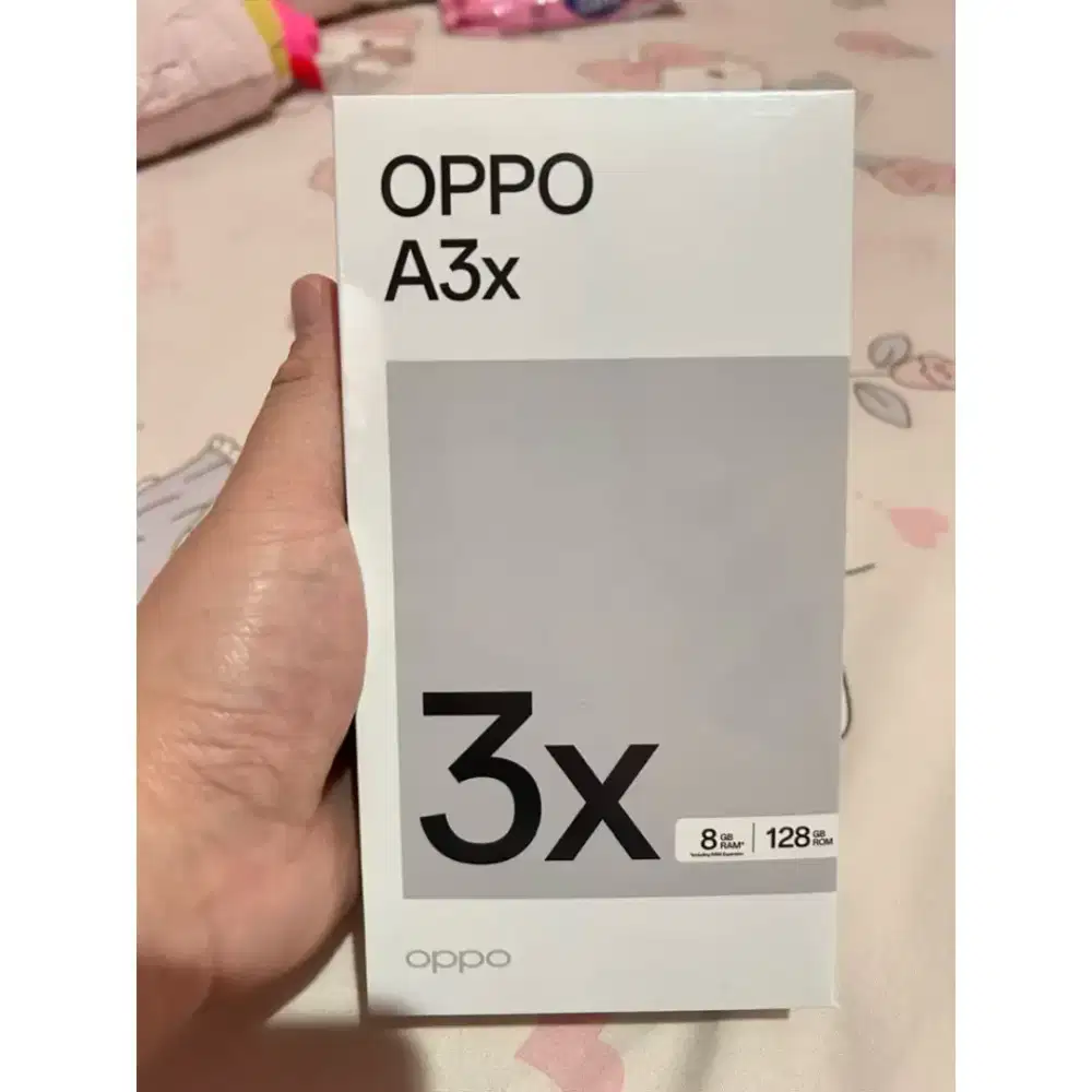 BNIB OPPO A3x 4GB + (4GB)/128GB
