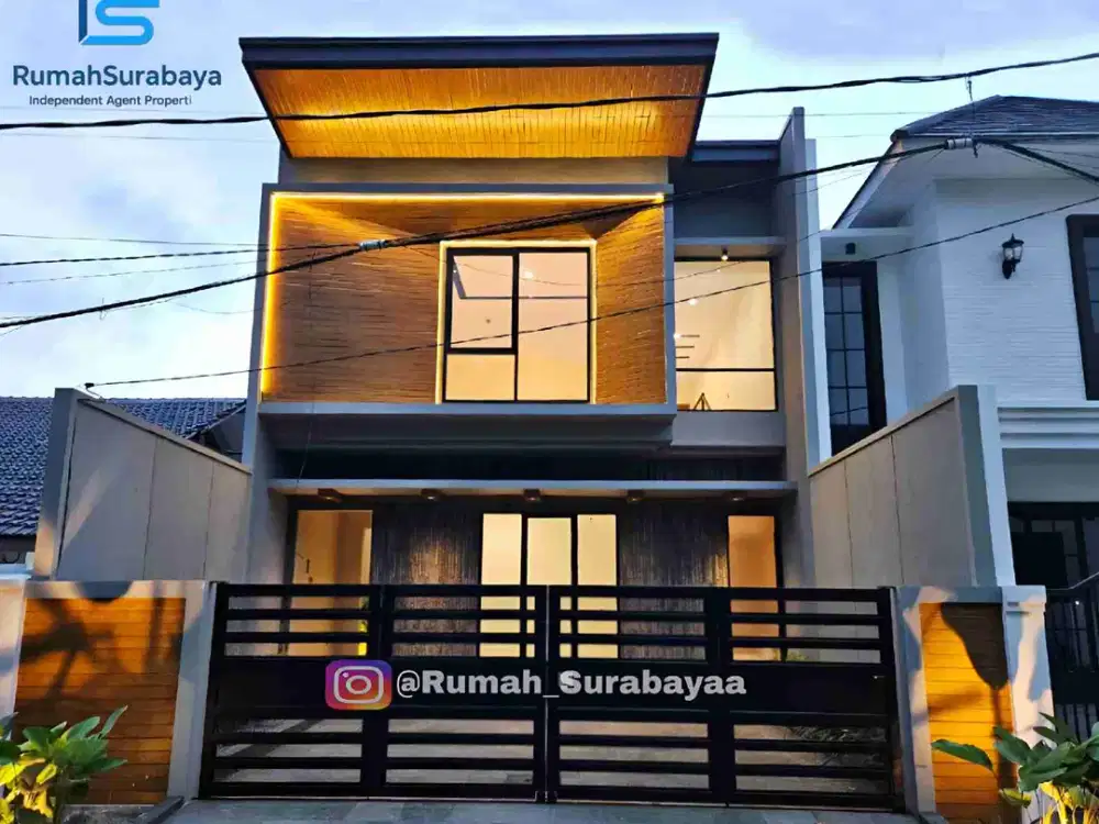 Rumah di Rungkut Asri dekat Pandugo, Tenggilis Mejoyo, Kedung Baruk, Wonorejo