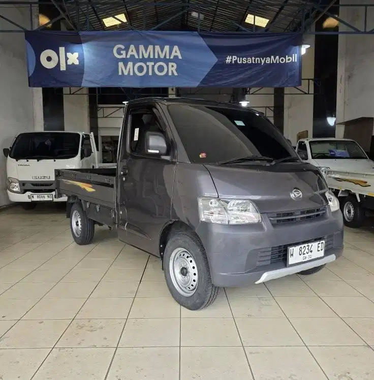 Gran Max PickUp 1.5 AC PS (Model Baru) Th2025 Abu-abu Metalik Istimewa