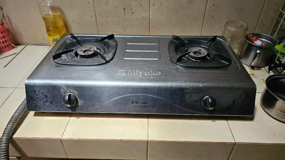 Kompor miyako 2 tungku