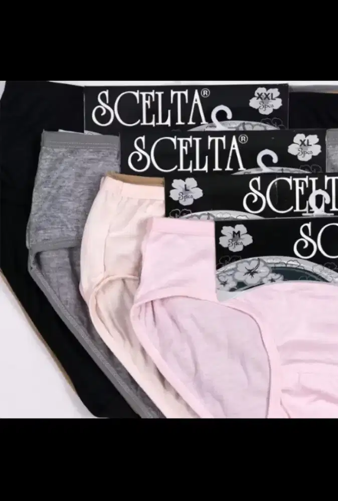 Celana dalam wanita merk scelta