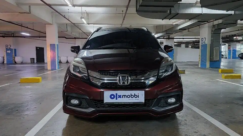 TDP 7,JT, Honda Mobilio 1.5 RS Bensin-AT Merah 2015