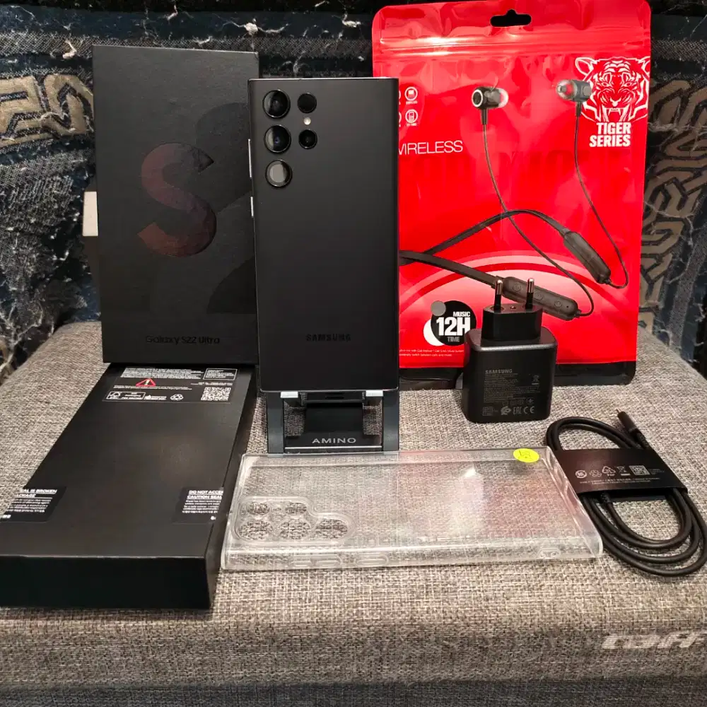 Samsung S22 Ultra 5G 256gb Fulset Garansi SEIN Mulus NoMinus bkn 512gb