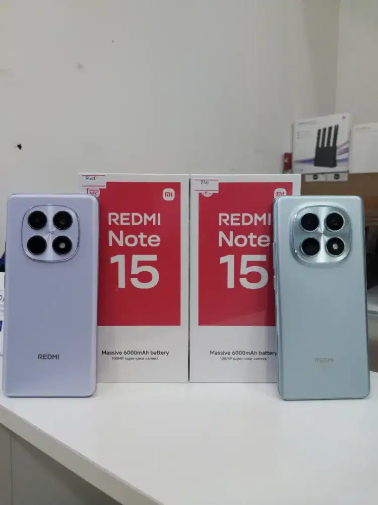 Redmi Note 15 8/256 Garansi Resmi 15 Bulan