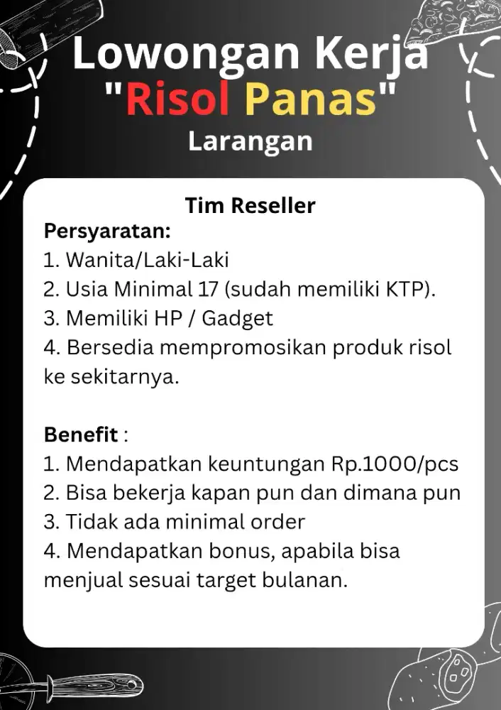 Tim Reseller Risol Frozen