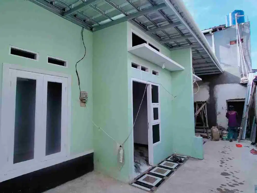Rumah ready free canopi..