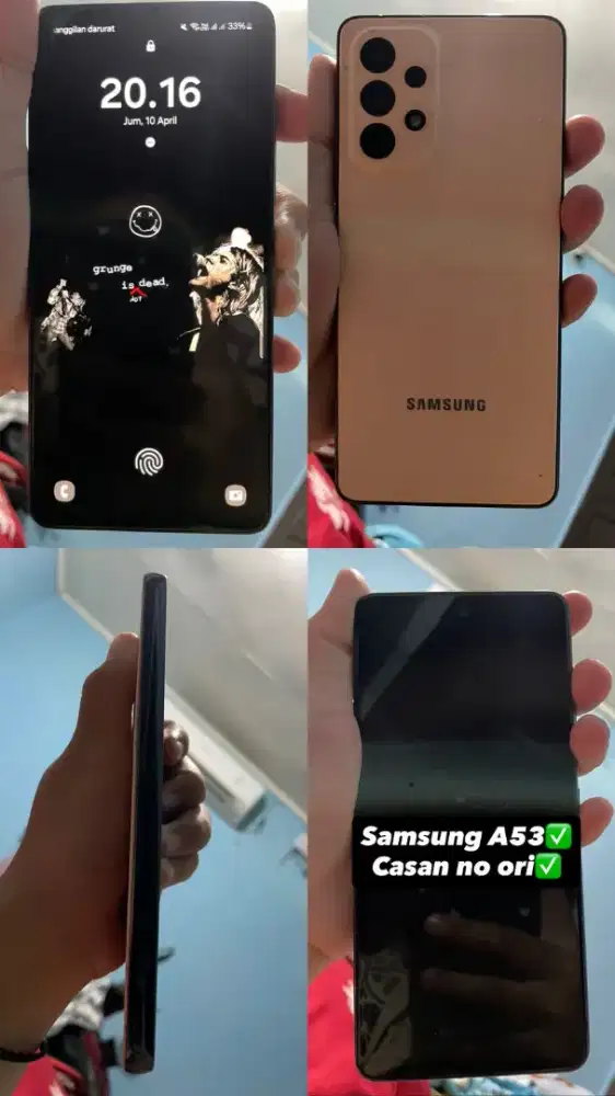 Jual hp Samsung A53 5G ( Nego )